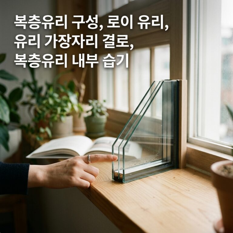 ai thumbnail photography 복층유리 구성 로이 유리 유리 가장자리 결로 복층유리 내부 습기 1791457785